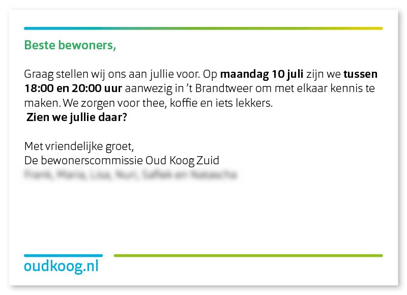 Willy Sengers - Oud Koog Canva sjabloon