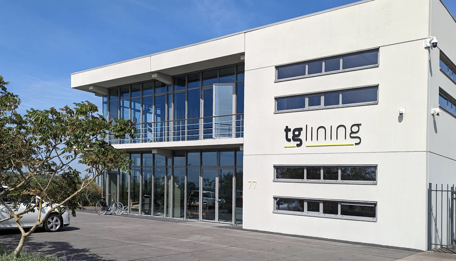 Willy Sengers / Opdracht TG Lining gevelbelettering