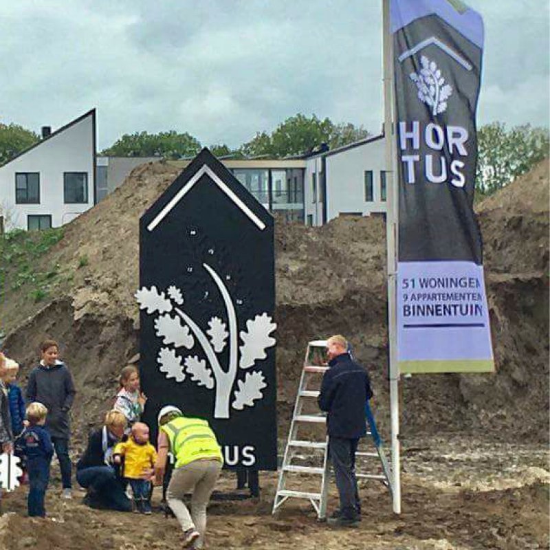 Willy Sengers - Hortus - start bouw