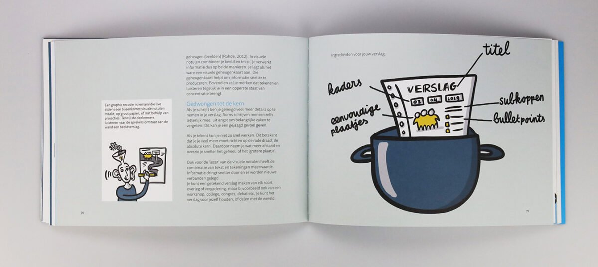 Boek Tekenen tijdens de vergadering DOEN! Dit boek is bedoeld als reddingsboei. Want door te tekenen tijdens de vergadering zorg je ervoor dat je je tijd beter besteedt.