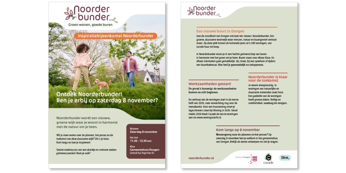 Noorderbunder – flyer