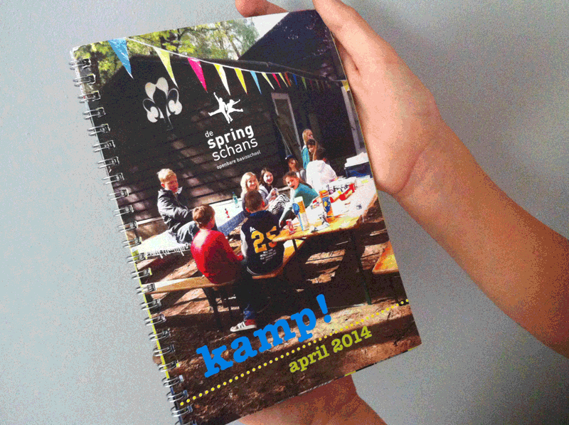 OBS De Springschans - afscheidsboekje groep 8