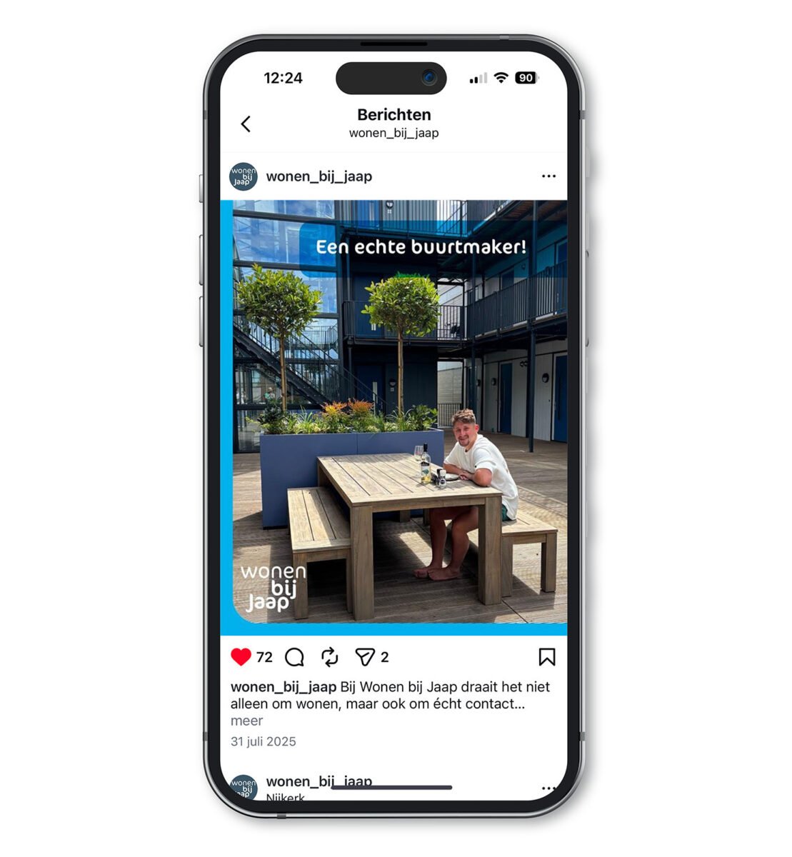 Wonen bij Jaap social media